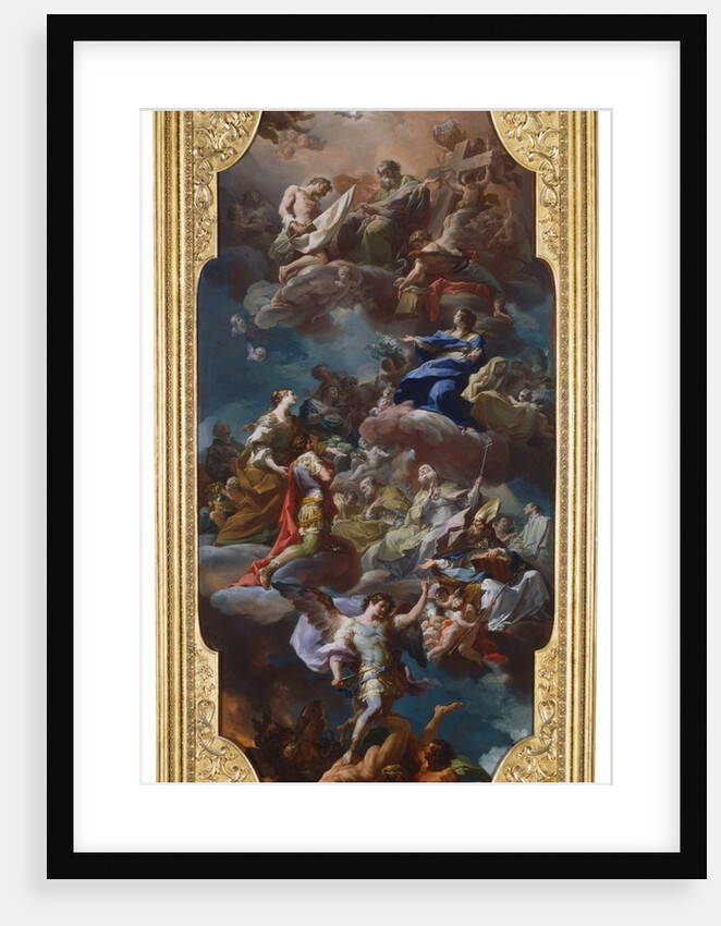 St. Helena and the Emperor Constantine Presented to the Holy Trinity by the Virgin Mary, 1741–42 by Corrado Giaquinto