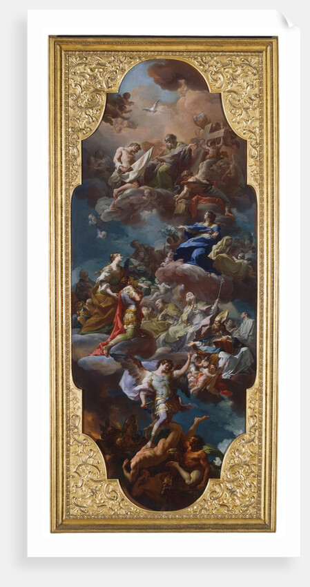 St. Helena and the Emperor Constantine Presented to the Holy Trinity by the Virgin Mary, 1741–42 by Corrado Giaquinto