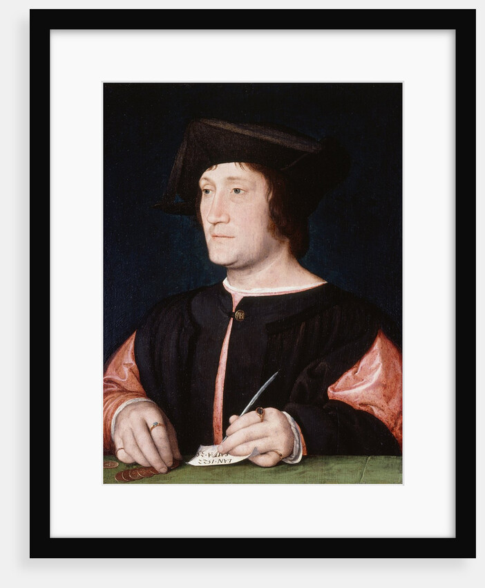 Portrait of a Banker, 1522 by Jean Clouet