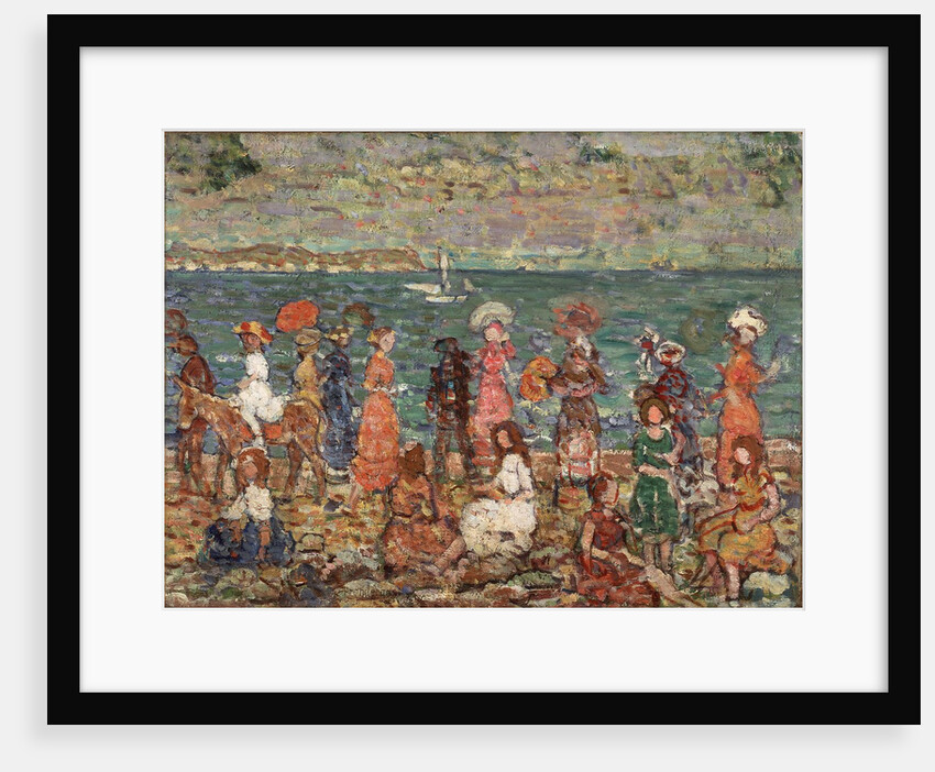 Seashore, c.1913 by Maurice Brazil Prendergast