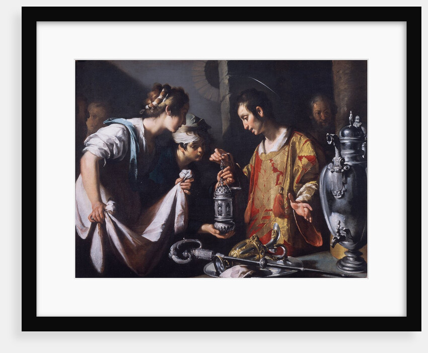 St. Lawrence Distributing the Riches of the Church, c.1625 by Bernardo Strozzi