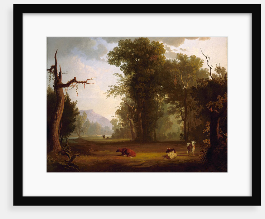 Landscape with Cattle, 1846 by George Caleb Bingham