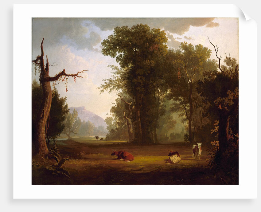 Landscape with Cattle, 1846 by George Caleb Bingham