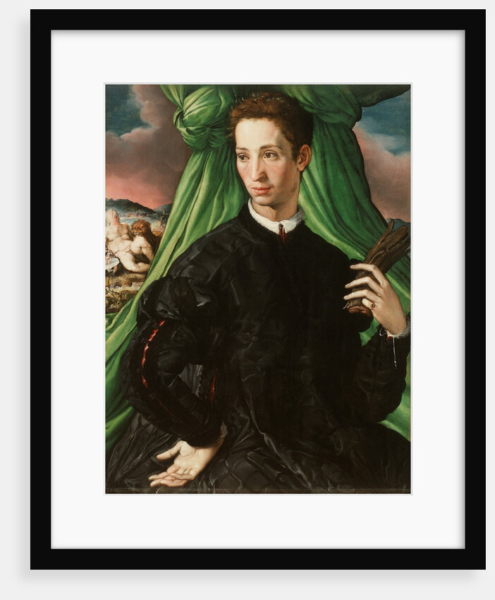 Portrait of a Florentine Nobleman, 1546-48 by Francesco de Rossi Salviati Cecchino