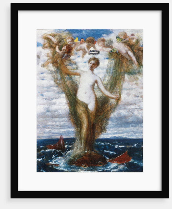 Venus Anadyomene, 1872 by Arnold Bocklin