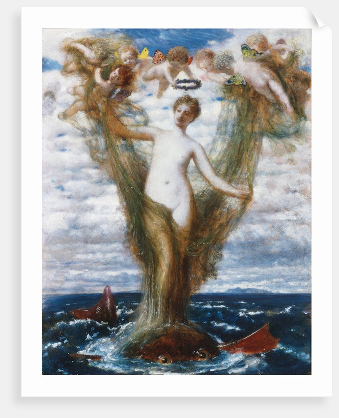 Venus Anadyomene, 1872 by Arnold Bocklin