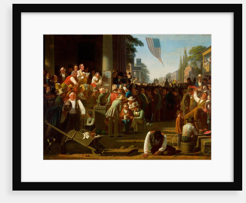 The Verdict of the People, 1854–55 by George Caleb Bingham