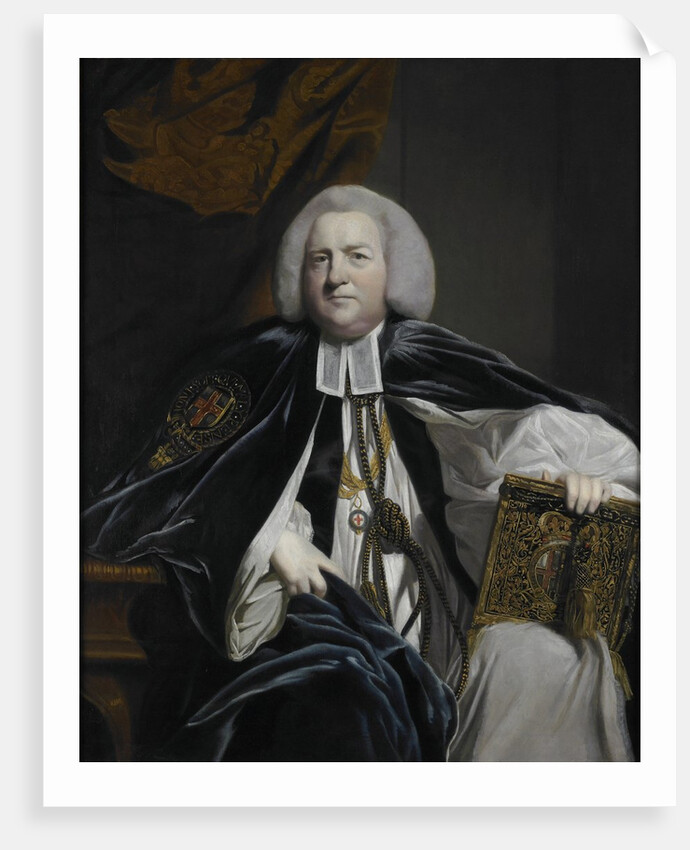 Robert Hay Drummond, D. D. Archbishop of York and Chancellor of the Order of the Garter, 1764 by Joshua Reynolds