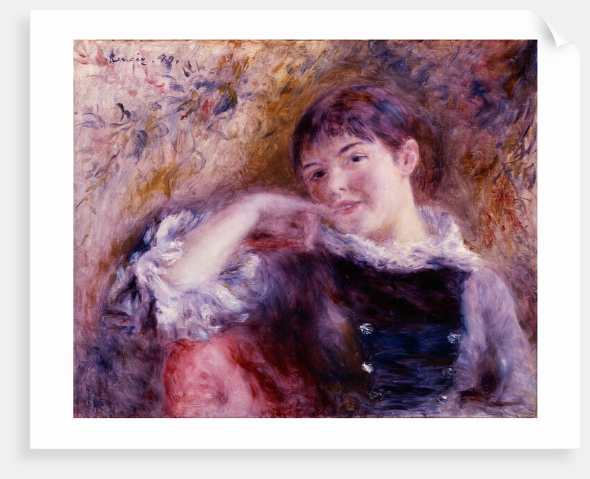 The Dreamer, 1879 by Pierre Auguste Renoir