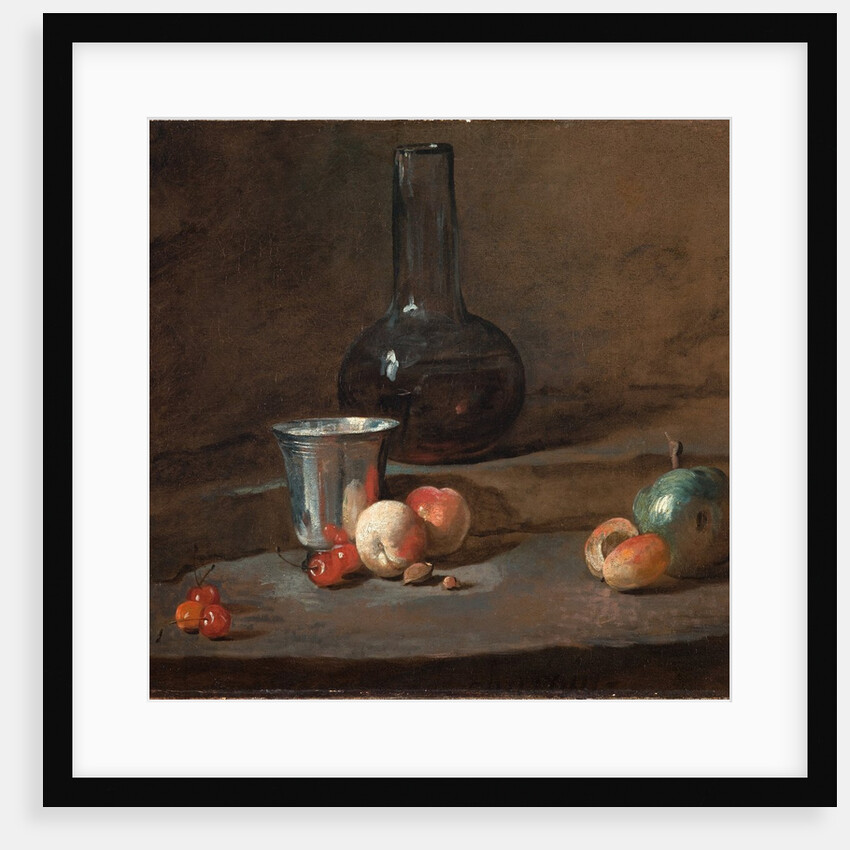 The Silver Goblet, c.1728 by Jean-Baptiste Simeon Chardin