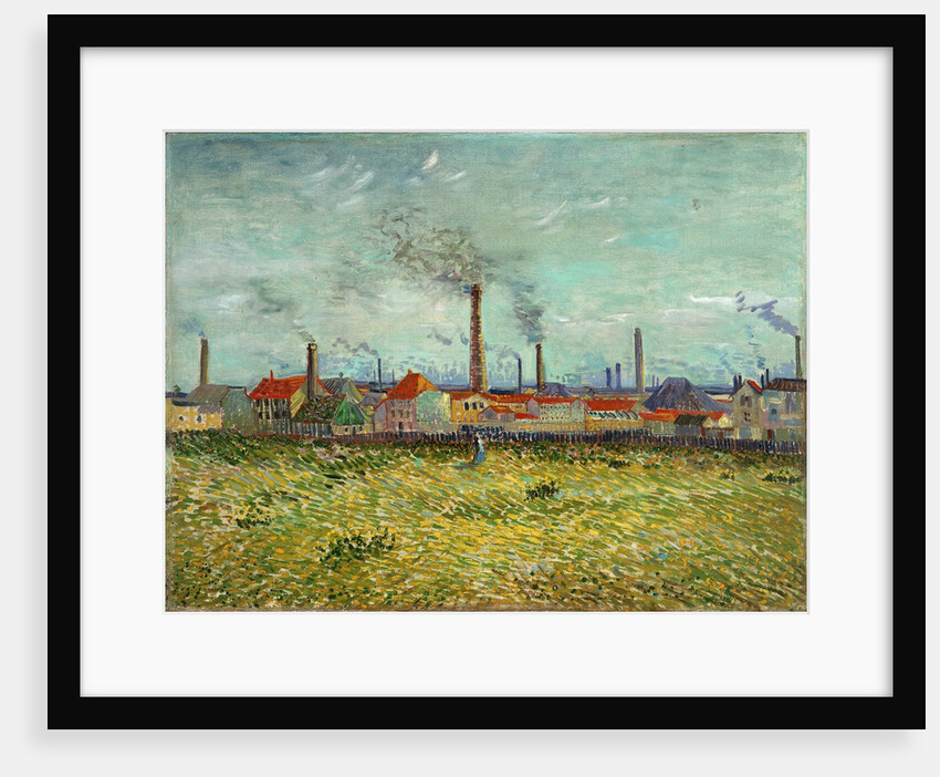Factories at Clichy, 1887 by Vincent van Gogh