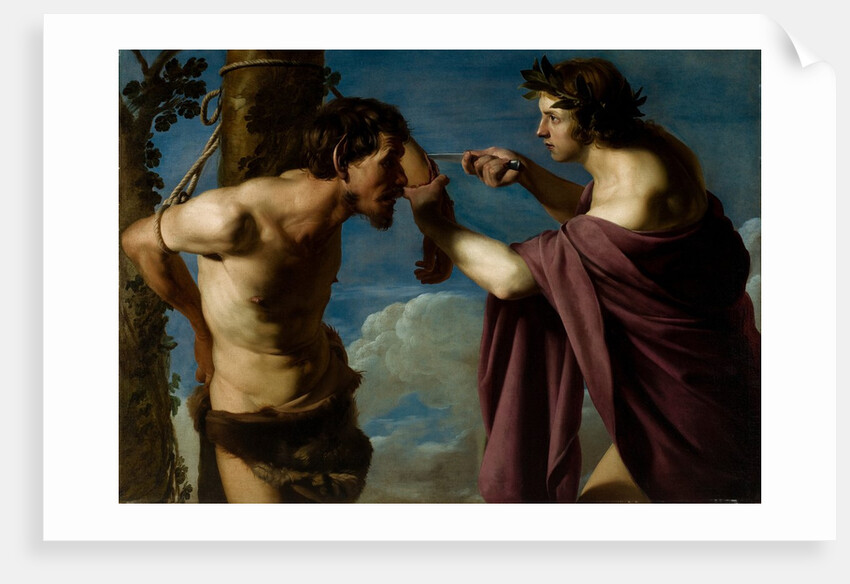 Apollo and Marsyas, 1616–20 by Bartolomeo Manfredi