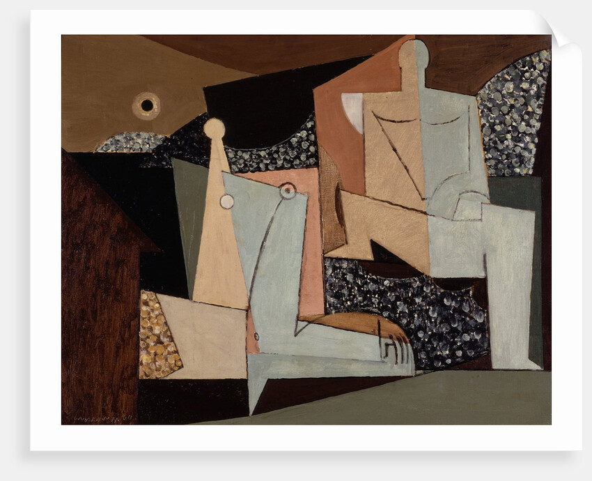 Figures on a Beach, 1930 by Louis Marcoussis