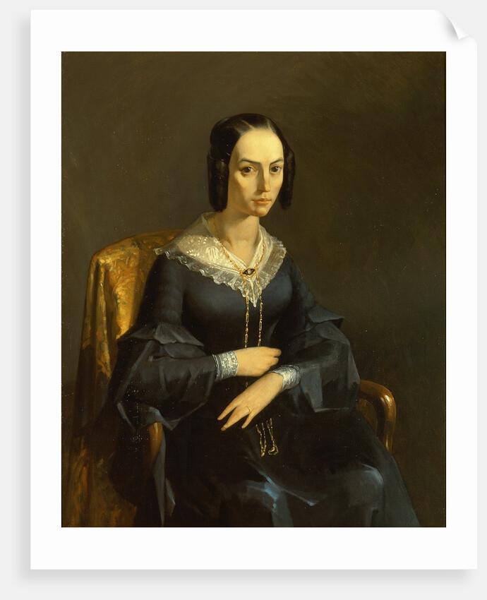 The Comtesse of Valmont, c.1841 by Jean-Francois Millet