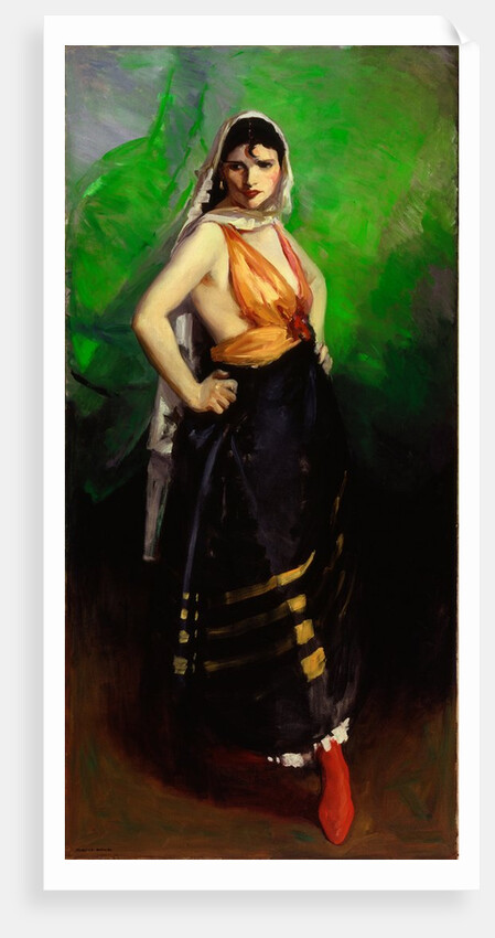 Betalo Rubino, Dramatic Dancer, 1916 by Robert Cozad Henri