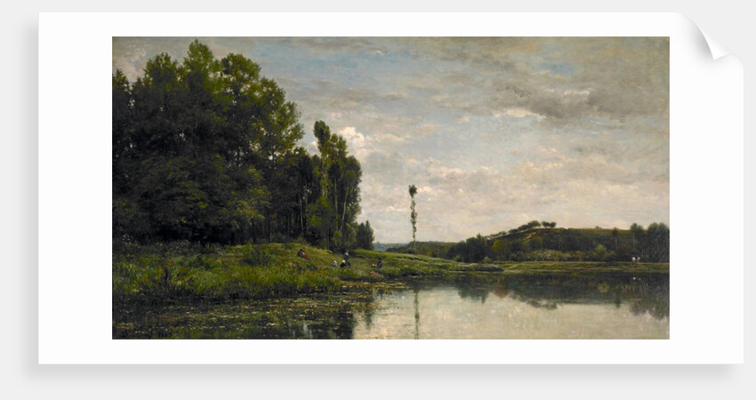 Banks of the Oise, 1863 by Charles Francois Daubigny