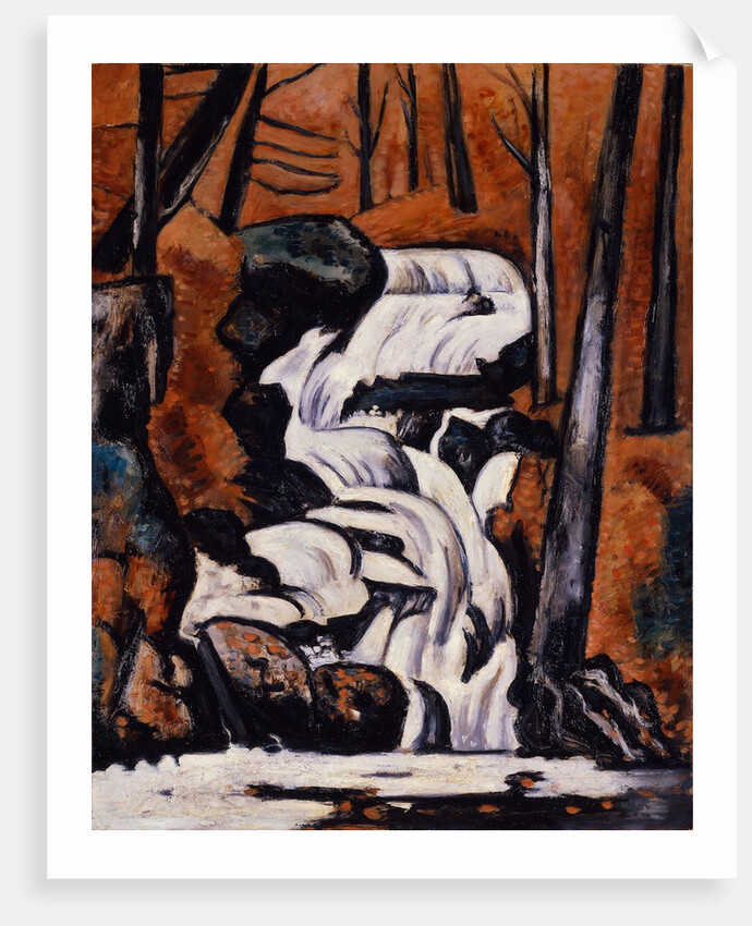 Smelt Brook Falls, 1937 by Marsden Hartley