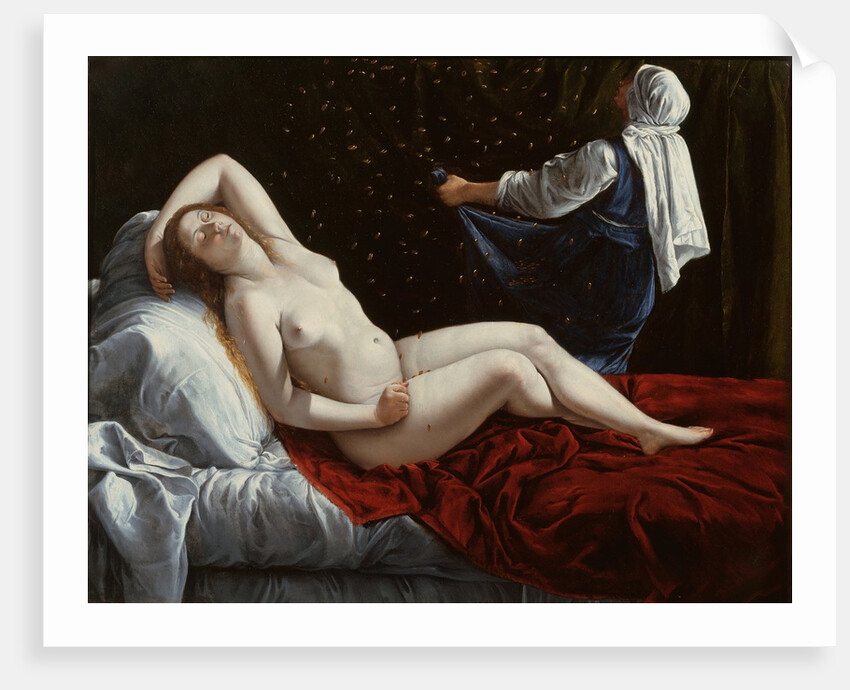 Danaë, c.1612 by Artemisia Gentileschi