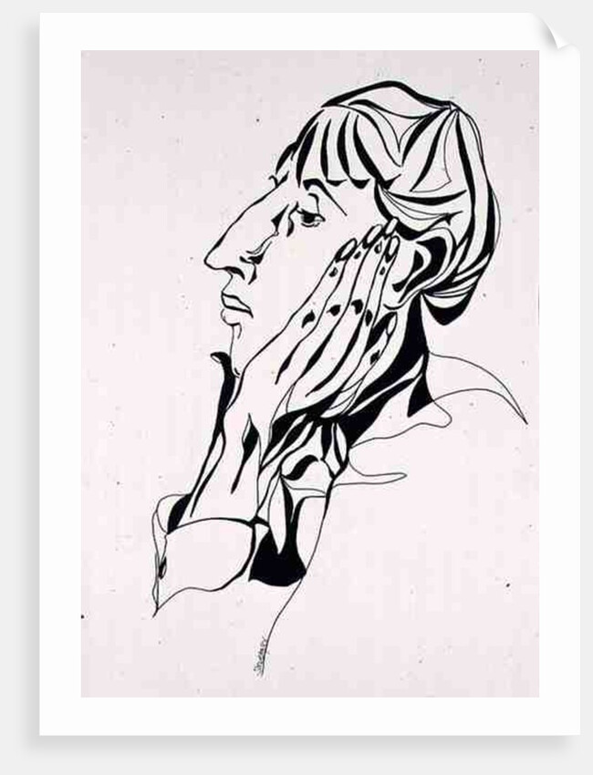Portrait of Aubrey Beardsley, 1998 by Stevie Taylor