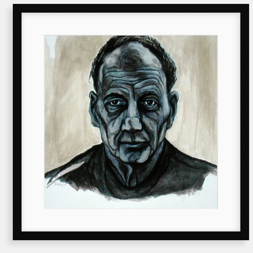 Portrait of Frank Auerbach, 2002 by Stevie Taylor