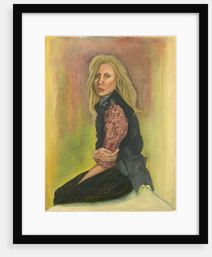 Outsider. Woman On A Ledge, 2014 by Stevie Taylor