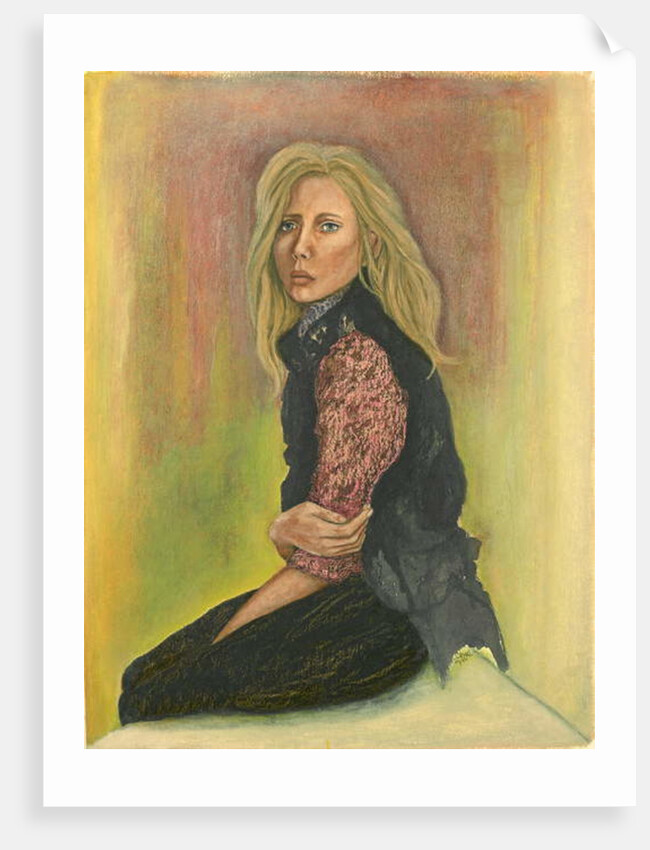 Outsider. Woman On A Ledge, 2014 by Stevie Taylor