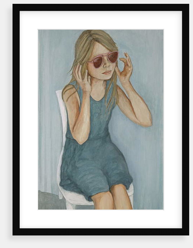 Girl In Sunglasses, 2017 by Stevie Taylor