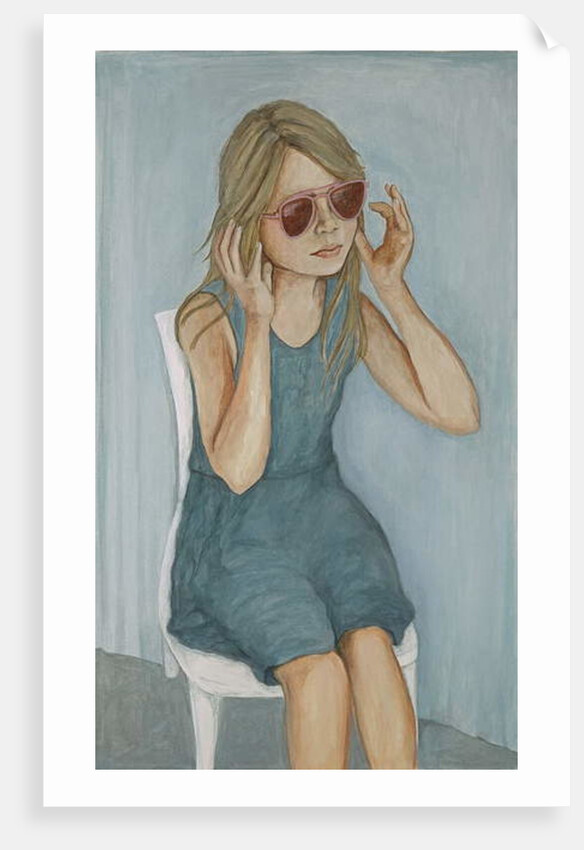 Girl In Sunglasses, 2017 by Stevie Taylor