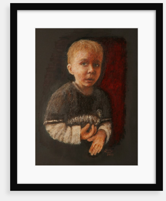 Little Boy Working Something Out, 2009 by Stevie Taylor