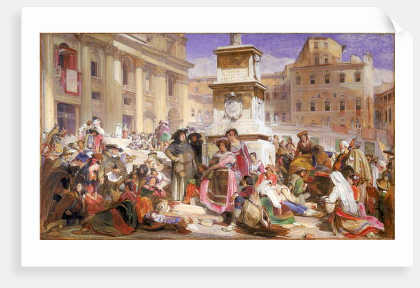 Easter Day at Rome by John Frederick Lewis