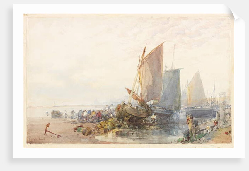 Fishing Boats by William Roxby Beverly