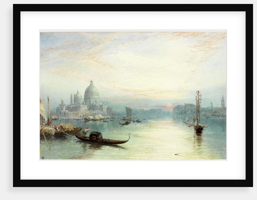 Entrance to the Grand Canal, Venice by Myles Birket Foster