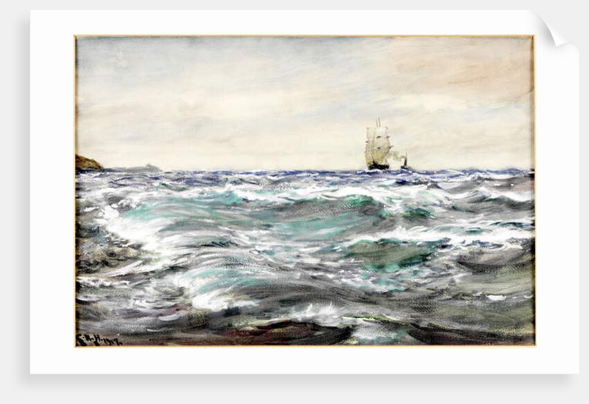 Rough Water on the Bar by Charles Napier Hemy