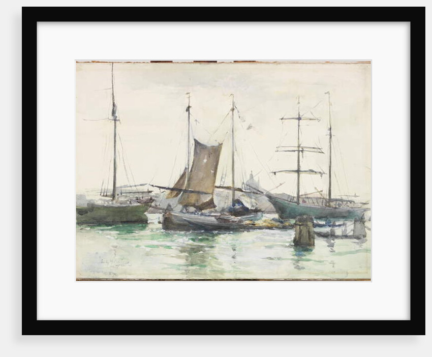 Shipping in the Bacino, Venice by Emily Murray Paterson