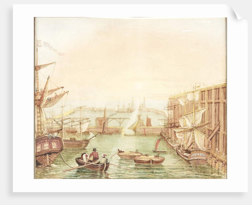 Seaham Harbour, 1832 by Robert Mackreth