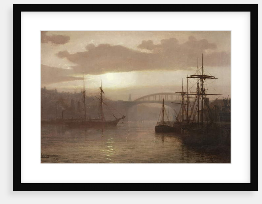 Sunderland Harbour, 1899 by Louis Grimshaw