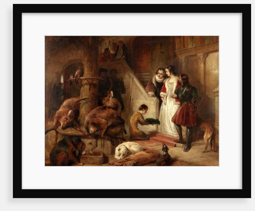 Bolton Court in Olden Times by Edwin Landseer