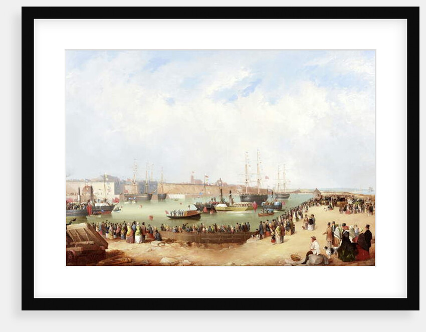 Opening of Sunderland South Docks, 1850 by Mark Thompson