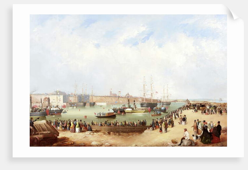 Opening of Sunderland South Docks, 1850 by Mark Thompson