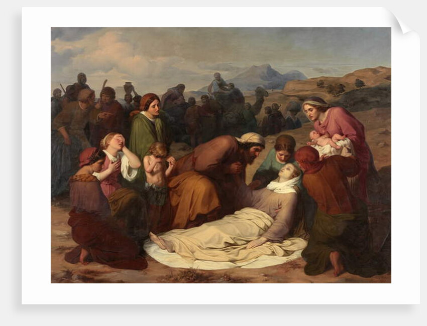 Death of Rachel, 1847 by Gustave Metz