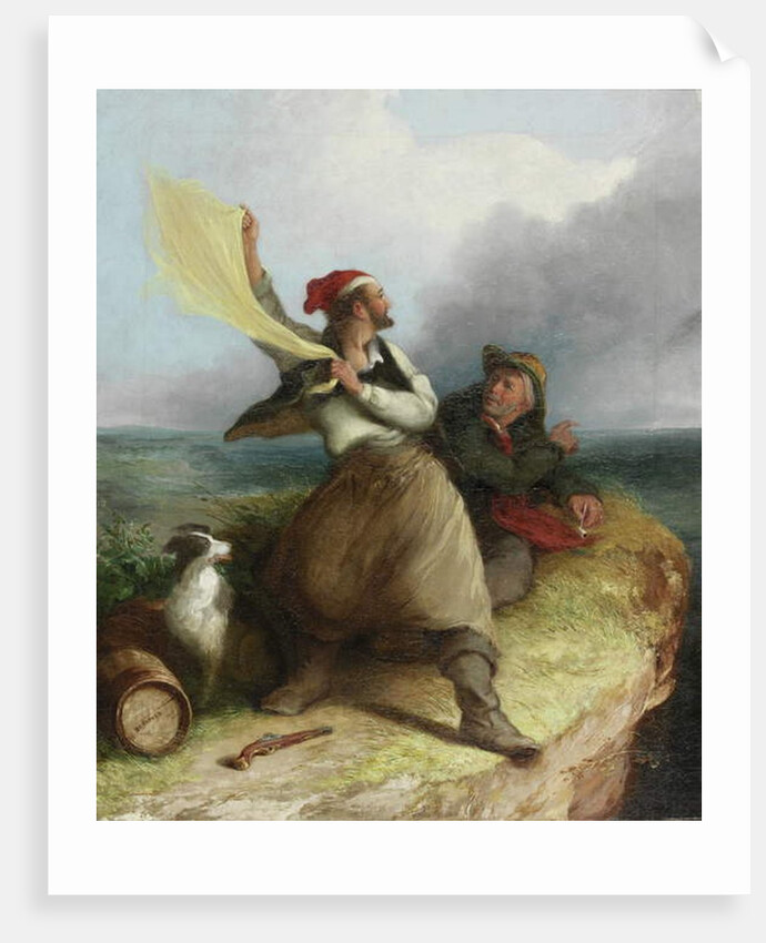 Smugglers on the Look-Out, 1850 by Henry Perlee Parker