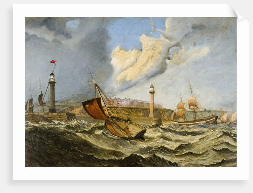 Off Sunderland, 1871 by R. Mills
