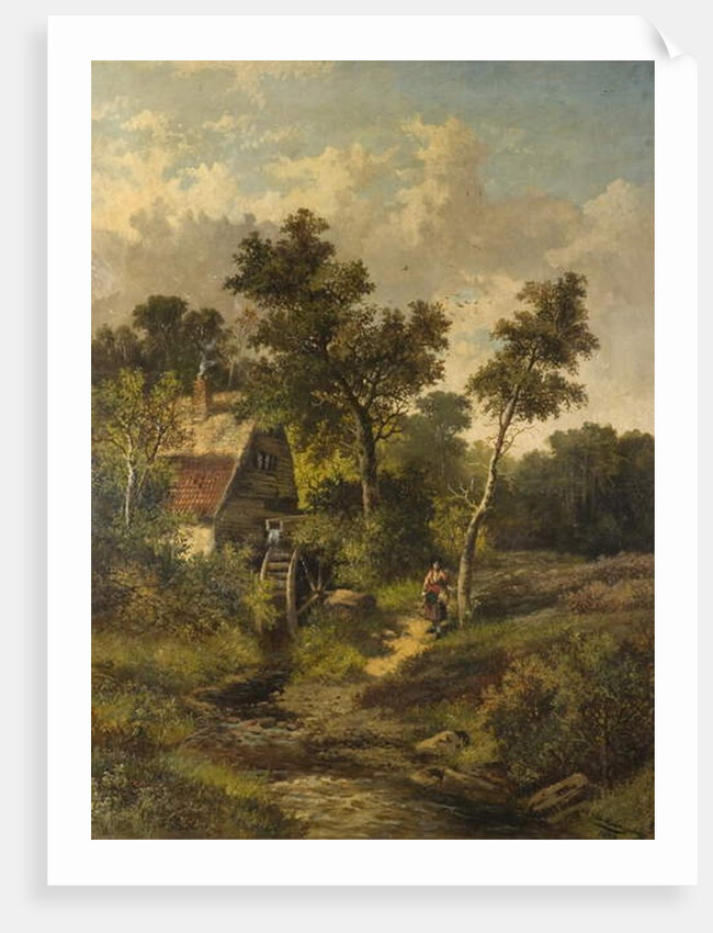 Alverston Mill, Isle of Wight by Abraham Hulk