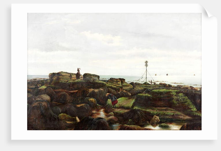 Beacon Rocks, Roker, Sunderland, 1885 by John Smith