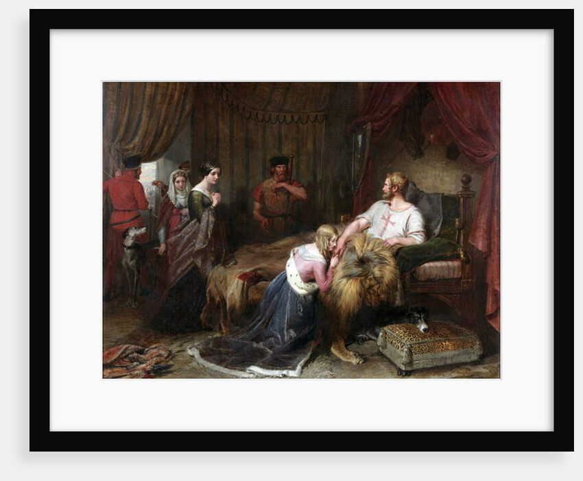 A Scene from Walter Scott's 'The Talisman', c.1840-60 by Charles Landseer