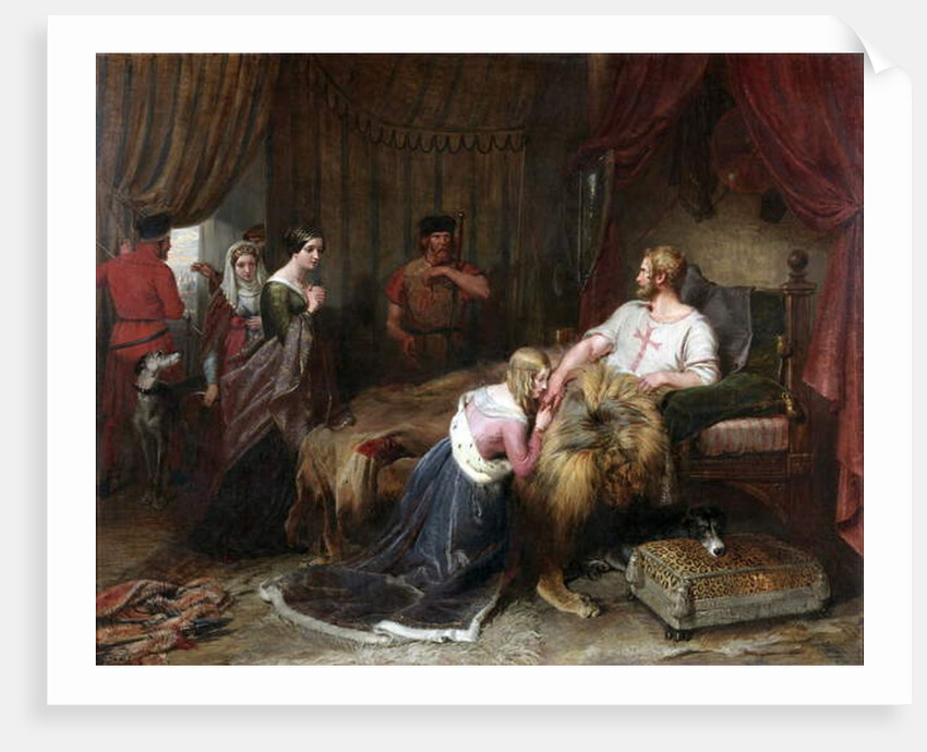 A Scene from Walter Scott's 'The Talisman', c.1840-60 by Charles Landseer