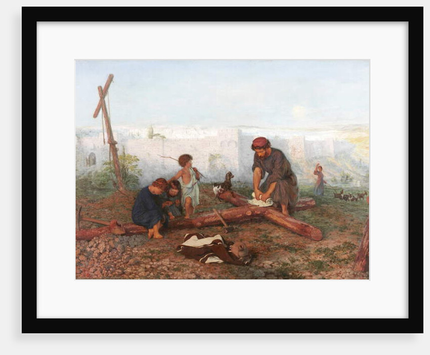 Where They Crucified Him, 1862 by Philip Richard Morris