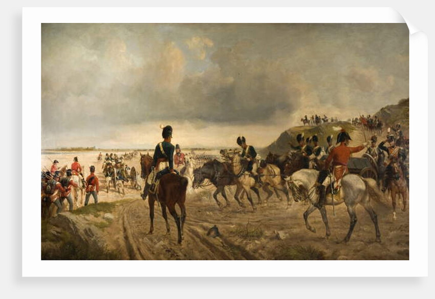The passage of the Bidossoa, 1886 by Richard Beavis