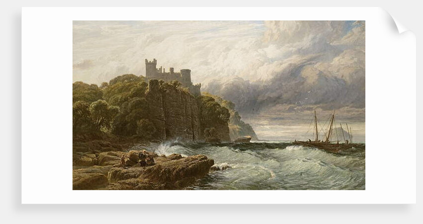 Culzean Castle, Ayrshire, 1877 by John Mogford