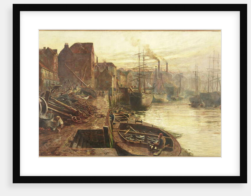 Old Sunderland, 1885 by Thomas Marie Madawaska Hemy